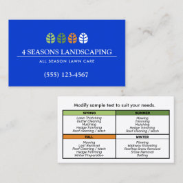 Boom Logo en landschapsservice landschapsontwerp b Visitekaartje