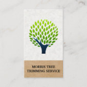 Boom Logo | Landschapsontwerp Visitekaartje (Voorkant)