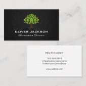 Boom Logo | Landschapsontwerp Visitekaartje (Voorkant / Achterkant)