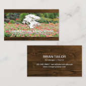 Boom Logo | Tuinhout Visitekaartje (Voorkant / Achterkant)