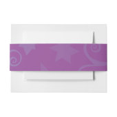 Boom met de Uitnodiging van Stars Bat Mitzvah Uitnodigingen Wikkel (Voorkant Voorbeeld)