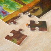 Boom met geschenken en schildpadpuzzel legpuzzel (Zijkant)