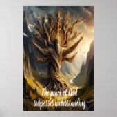 Boom met Goden vrede overtreft alles Poster (Voorkant)