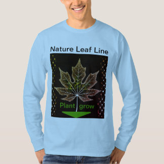 Boom met netting leaf design - Natuur geïnspireerd T-shirt