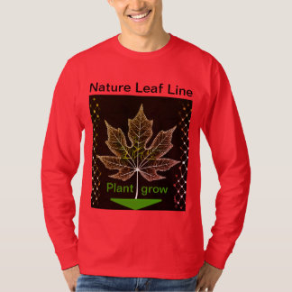 Boom met netting leaf design - Natuur geïnspireerd T-shirt