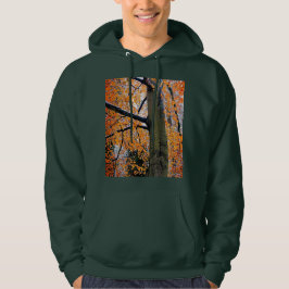 Boom, met oranje bladeren hoodie