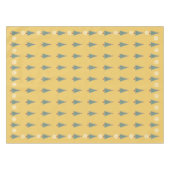 boom met rode bogen gouden bellen voor kerstmis tafelkleed (Voorkant (Horizontaal))