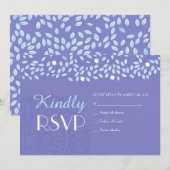 BOOM MET STERREN Bat Mitzvah RSVP Reply Kaart (Voorkant / Achterkant)