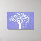 BOOM MET STERREN Joods Huwelijk Inloggen Board Canvas Afdruk (Voorkant)