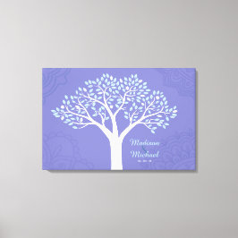 BOOM MET STERREN Joods Huwelijk Inloggen Board Canvas Afdruk