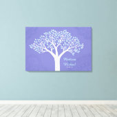 BOOM MET STERREN Joods Huwelijk Inloggen Board Canvas Afdruk (Insitu (Houten vloer))