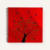 Boom met Vogels Notitieboek (Voorkant)