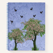Boom met Vogels Notitieboek (Voorkant)