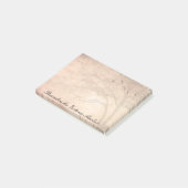 Boom met vogels post-it® notes (Schuin)