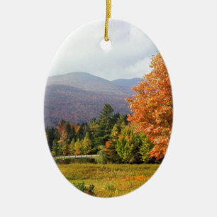 Boom Mount Mansfield Vermont Keramisch Ornament