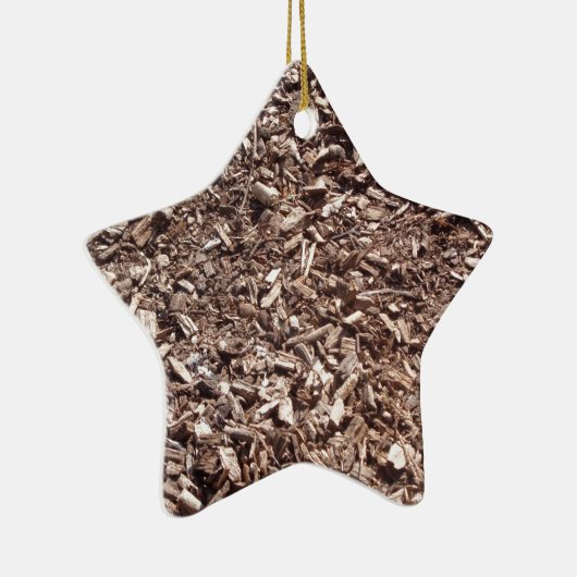 Boom, Natuur, bruin Keramisch Ornament (Rechts)