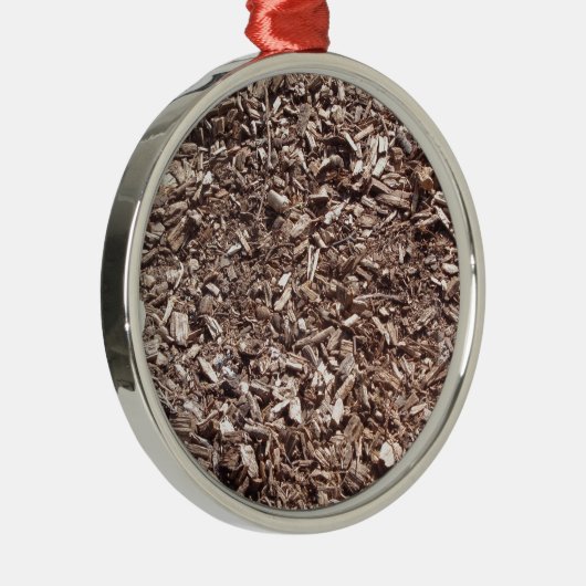 Boom, Natuur, bruin Metalen Ornament (Rechts)