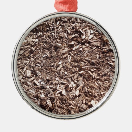 Boom, Natuur, bruin Metalen Ornament (Voorkant)