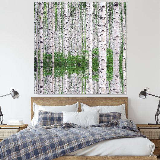 Boom Natuur Canvas Wall Art Afdruk (Insitu (Slaapkamer))