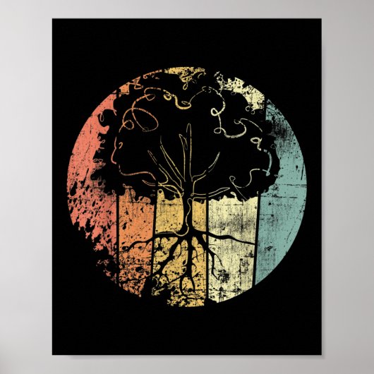 Boom  Natuur milieubescherming Poster (Voorkant)