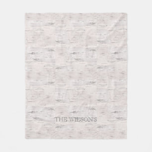 Boom Natuurlijke NAAM buitenshuis Grauwe slijm Fleece Deken