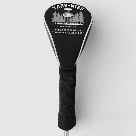 Boom Neergelaten Disc Golf Grappige Stomme Boom-ni Golfheadcover (Voorkant)
