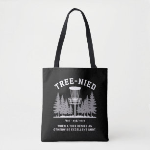 Boom Neergeschoten Disc Golf Grappige Stomme Boom- Tote Bag