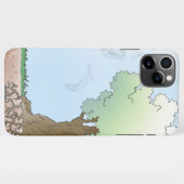 Boom op boven iPhone hoesje (Achterkant horizontaal)