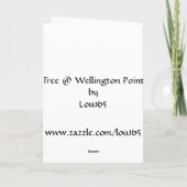 Boom op de Kaart van de Zee van de geboorte (Achterkant)