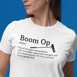 Boom Op Definitie Licht Modus - Grappige Film T-shirt