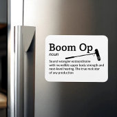 Boom Op Definitie - Set Life 3" x 4" Flex Magneet