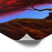 Boom op een Poster (Hoek)