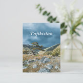 Boom op het Fann-gebergte in Tadzjikistan Briefkaart (Staand voorkant)