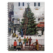 Boom op het stadsplein notitieboek (Voorkant)