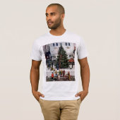Boom op het stadsplein t-shirt (Voorkant volledig)