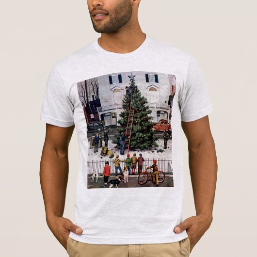 Boom op het stadsplein t-shirt (Voorkant)
