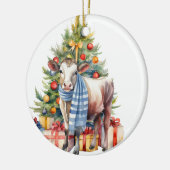 Boom Ornament met kalf Ornament (Links)
