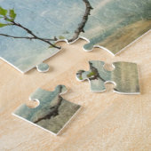 Boom over getextureerde hemel legpuzzel (Zijkant)