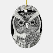 Boom Owl Ornament (Voorkant)