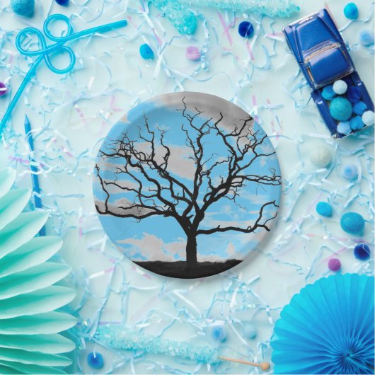 Boom Papieren Bordje (Feest)