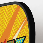 BOOM - Persoonlijke spraakbeugel - Funny Cool Pickleball Paddle (Links Detail)