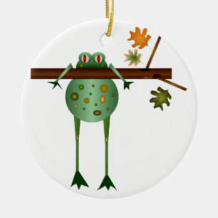 Boom Phrog-Ornament Keramisch Ornament