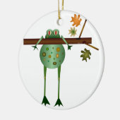 Boom Phrog-Ornament Keramisch Ornament (Links)