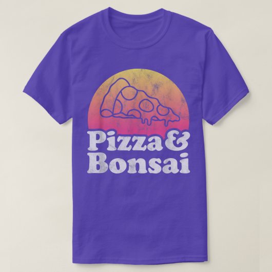 Boom Pizza en Bonsai T-shirt (Design voorkant)