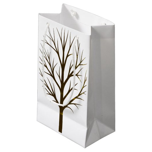 Boom & Plant Gift Bag Klein Cadeauzakje (Voorkant Gekanteld)