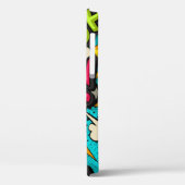 Boom pop-kunstwolkenbubbel. Lachen, wow, pow, cool Case-Mate iPhone Case (Achterkant / Links)