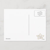 Boom Prettige Feestdagen Ansichtkaart (Achterkant)