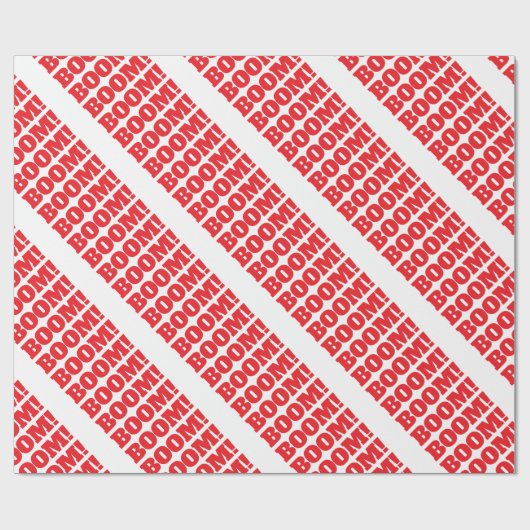 BOOM Professional elegant modern minimalist plain Cadeaupapier (Vlak)