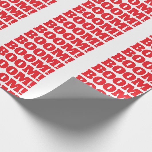 BOOM Professional elegant modern minimalist plain Cadeaupapier (Hoek)