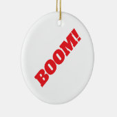 BOOM Professioneel elegant modern minimalistisch e Keramisch Ornament (Rechts)